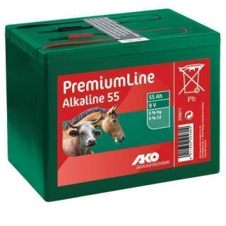 Alkaline 9 V Trockenbatterie - 9V, 175 Ah LxBxH 190x125x160 mm