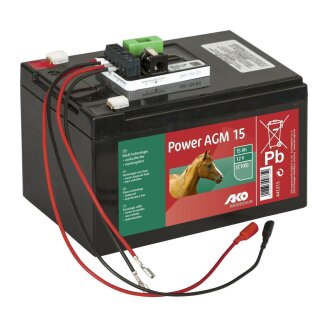 Power AGM 15 Ah Komplettset