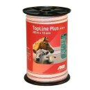 AKO TopLine Plus Weidezaunband 10mm - weiß/rot 500m