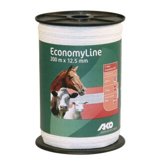AKO EconomyLine Weidezaunband 12,5mm  200m