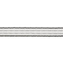 AKO TopLine Weidezaunband 20mm 200m - weiß/petrol
