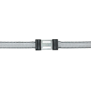 AKO TopLine Weidezaunband 20mm 200m - weiß/petrol