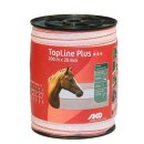 AKO TopLine Plus Weidezaunband 20mm weiß/rot 200m