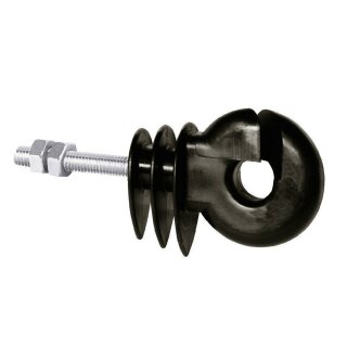 AKO Ringisolator mit metrischem Gewinde, 6mm Gewinde, 25 Stück M6 x 80mm Stütze 25 Stück