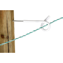 Langstiel-Ösenisolator 5 Stück - mit 40cm Stütze