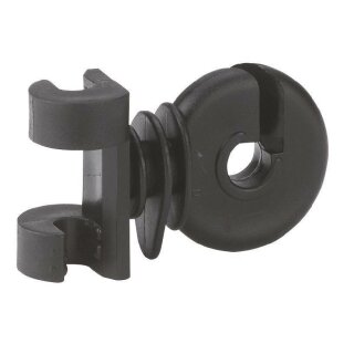 Isolatoren für Rundstahl- und Ovalstahlpfähle 441316 Zusatzisolator Clip rund