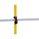 Ersatz- / Zusatzisolator für Oval-Fiberglaspfahl  25 Stück / Beutel