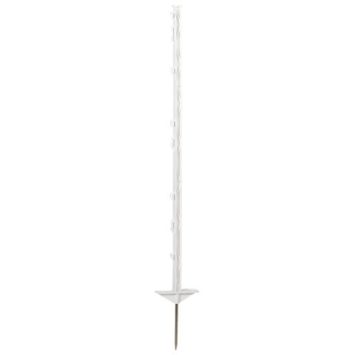 AKO Kunststoffpfahl Classic mit Doppeltritt Grün, Doppeltritt, 156cm Lang, 21cm Bodennagel