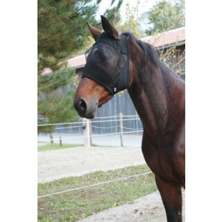 Fliegenmaske mit Ohrenaussparung - Warmblut