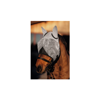 Fliegenmaske mit Ohrenschutz - Pony