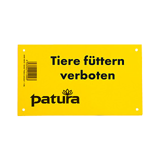 Patura Warnschild