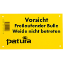 Patura Warnschild