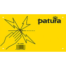 Patura Warnschild