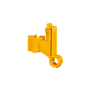 Patura Breitband-Isolator für T-Pfosten - gelb (25 St./Beutel)