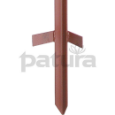 Patura Winkelstahlpfahl 107140 3mm 1,20m - 1-6 Bund