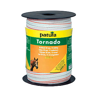Patura Tornado Breitband 38mm - weiß-orange