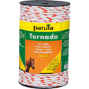 Patura Tornado Seil - 500m Rolle, weiß-orange