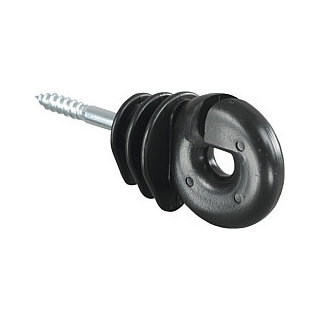 Patura Super-Ringisolator - 25 Stück. schwarz
