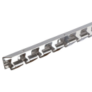 Befestigungssystem EDELSTAHL Hakenleiste 150cm (2-tlg.)