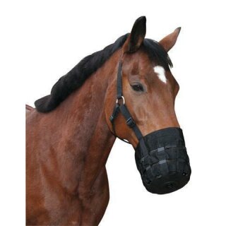 Maulkorb/Fressbremse mit Halfter - Pony