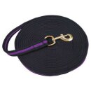 Longierleine Softlonge - blau/violett