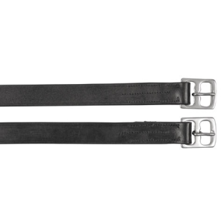 Steigbügelriemen Leder - Schwarz Länge 145cm Breite 27mm