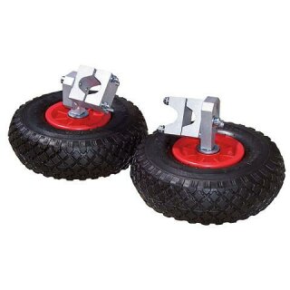 Stützräder für Schubkarre - 2-er Set - PU