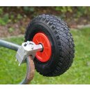 Stützräder für Schubkarre - 2-er Set - PU