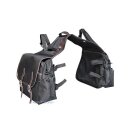Satteltasche schwarz