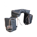 Satteltasche mit Quertasche