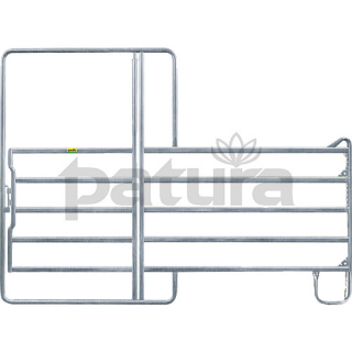 Patura Weidepanel 2,4m - Panel-5 mit Tor - zzgl. Fracht