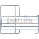 Patura Weidepanel 3,0m - Panel-5 mit Tor - zzgl. Fracht