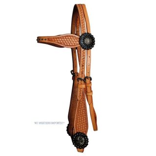 Westerntrense Cowboy Headstall Kopfstück