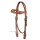 Headstall Tooled Antique Buckles HS-112