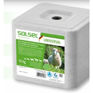 Solsel Universal Mineral-Leckstein Mineralleckstein Leckstein - 10 Kg