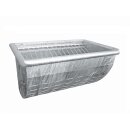 Raufutterraufe mit Futterspargitter - 920mm breit - für ca. 7 Kg Heu