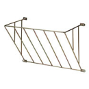 Kerbl Heuraufe - Stababstand 101mm - LxBxH 68 x 41 x 45,5 cm