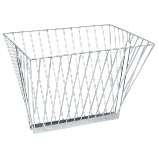 Kerbl Heuraufe doppelt - Doppelraufe - verzinkt - Stababstand 40mm - LxBxH 62,5 x 51 x 48 cm