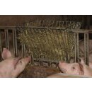 Kerbl Heuraufe doppelt - Doppelraufe - verzinkt - Stababstand 40mm - LxBxH 62,5 x 51 x 48 cm
