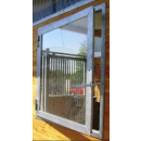 Pferdestall-Drehfenster - Sicherheitsglas - 100x100cm - zzgl. Fracht