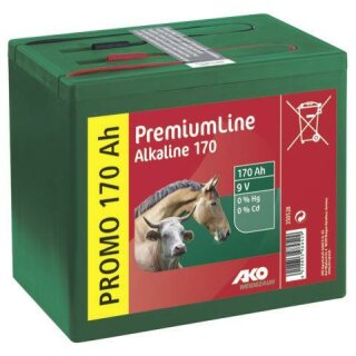 Sparpreis : AKO Alkaline 9 Volt Trockenbatterie, 170 Ah