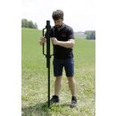 Equifarm´s T-Pfosten 1,82m "Komplettset" - Mit Seil/Band - versch. Zaunlängen - inkl. Lieferung 1000m Weidezaunband Isolatoren in Schwarz