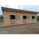 Modulare Aussenboxen "Modell EQUI" - Pferdestall - 3 Boxen