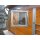 Pferdestall-Dreh-Kippfenster - Sicherheitsglas - mit Schutzgitter - 100x100cm - zzgl. Fracht
