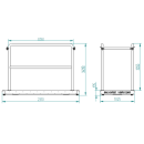 Pferde-Vibrationsplatte mit Touchscreen
