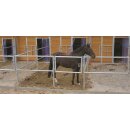 Teleskoptüren für Paddocks aus 2" starken Rohren