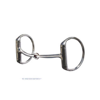 Offset D-Ring Premium Snaffle Bit