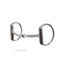 Offset D-Ring Premium Snaffle Bit 5,5 Zoll