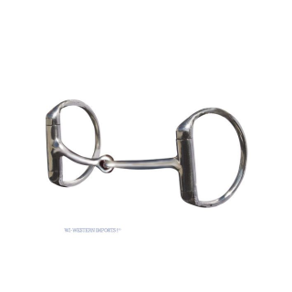 Offset D-Ring Premium Snaffle Bit 6,0 Zoll