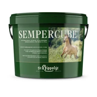St. Hippolyt - SemperCube - Mineralfutter in Würfelform - Pferdefutter